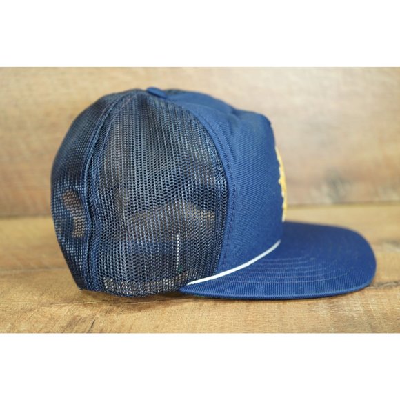 Vintage 80s 90s 5 Star General Army Snapback Mesh Trucker Hat - Picture 5 of 8